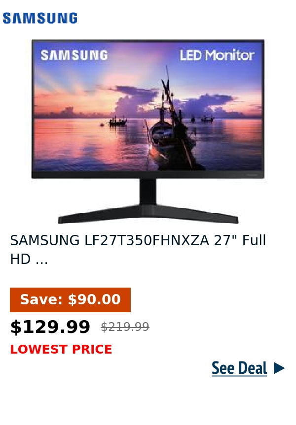 SAMSUNG LF27T350FHNXZA 27