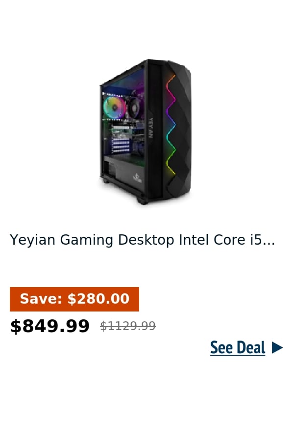 Yeyian Gaming Desktop Intel Core i5...