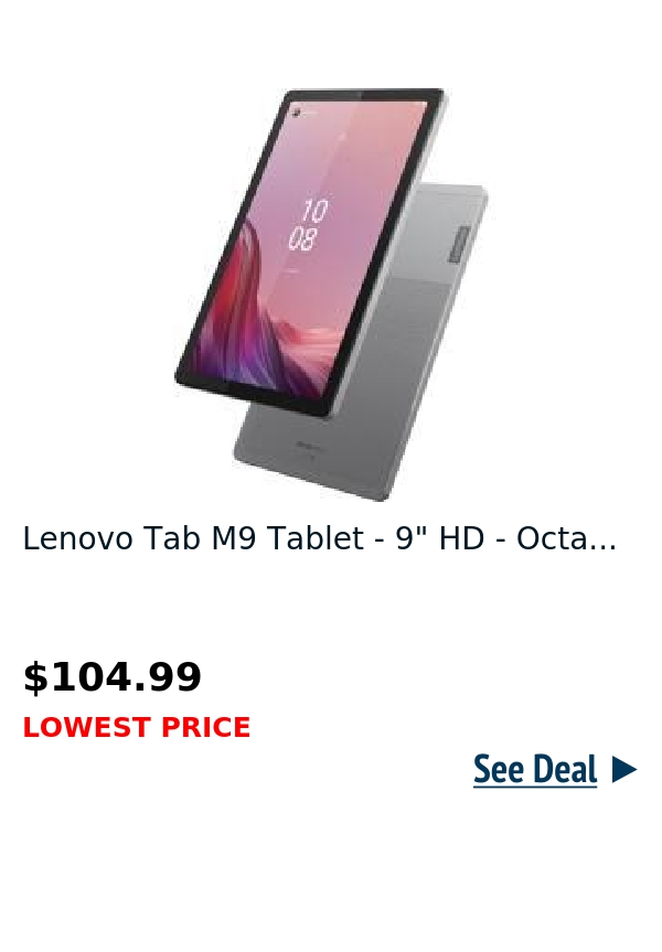 Lenovo Tab M9 Tablet - 9