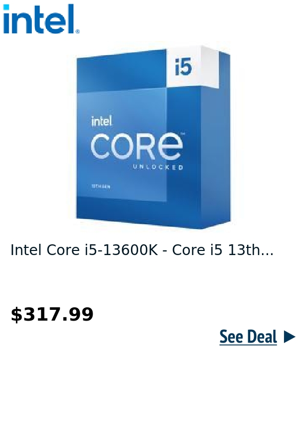 Intel Core i5-13600K - Core i5 13th...