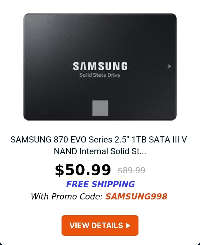 SAMSUNG 870 EVO Series 2.5