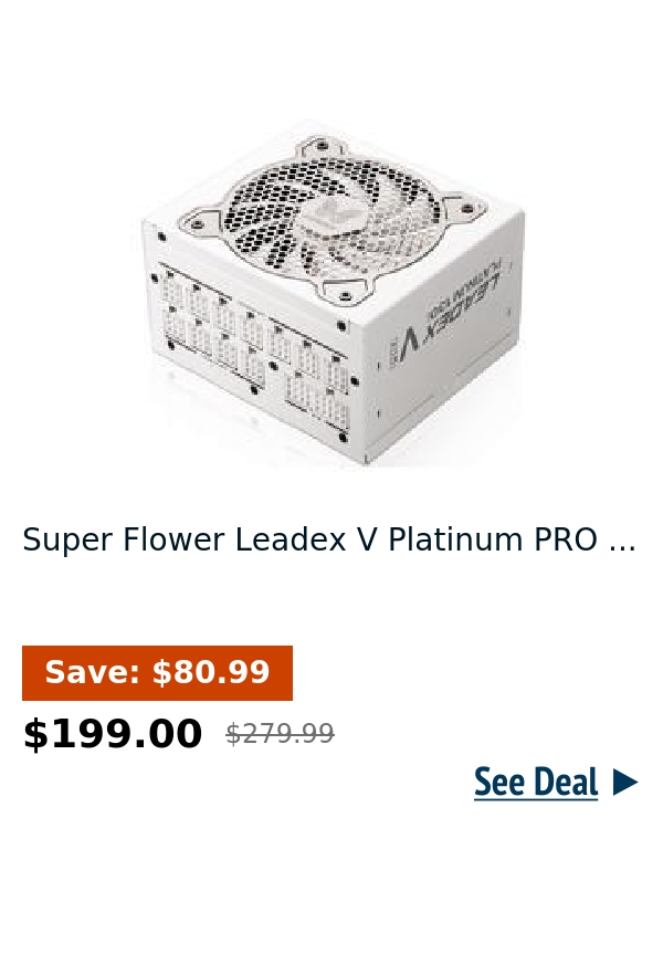 Super Flower Leadex V Platinum PRO ...