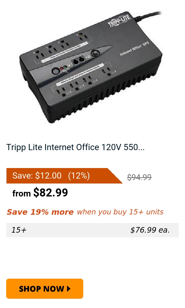 Tripp Lite Internet Office 120V 550...