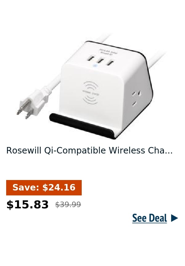 Rosewill Qi-Compatible Wireless Cha...