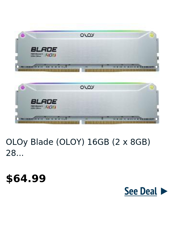 OLOy Blade (OLOY) 16GB (2 x 8GB) 28...