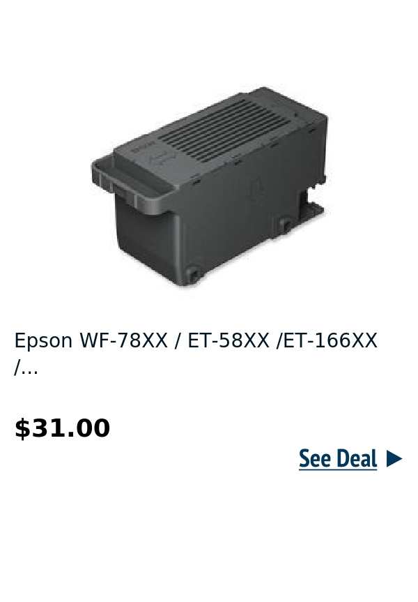 Epson WF-78XX / ET-58XX /ET-166XX /...