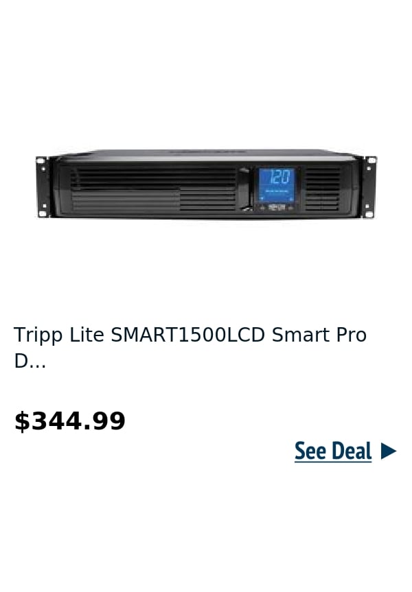 Tripp Lite SMART1500LCD Smart Pro D...