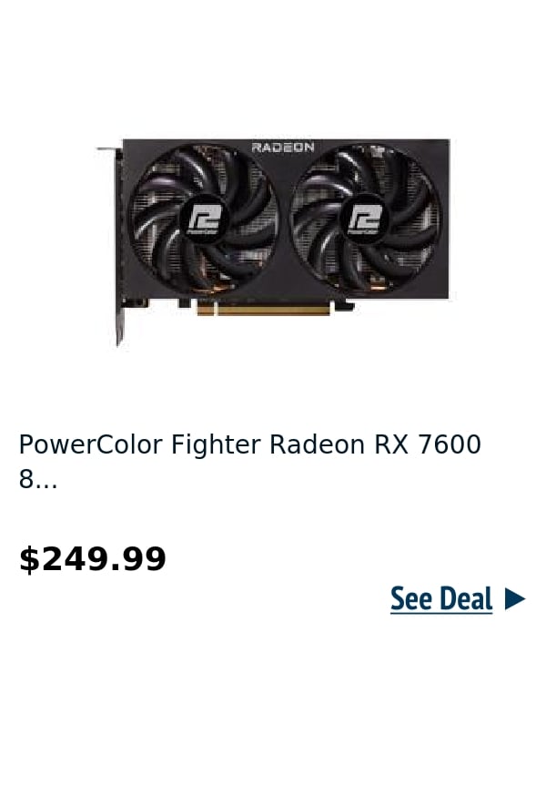 PowerColor Fighter Radeon RX 7600 8...