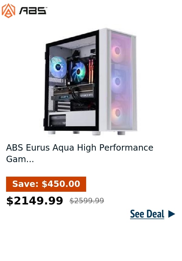 ABS Eurus Aqua High Performance Gam...