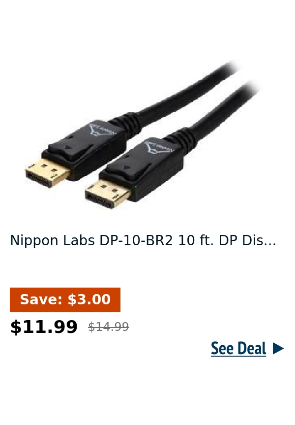 Nippon Labs DP-10-BR2 10 ft. DP Dis...