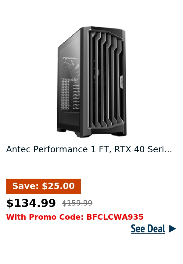 Antec Performance 1 FT, RTX 40 Seri...