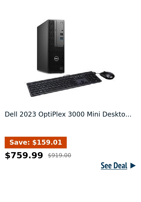 Dell 2023 OptiPlex 3000 Mini Deskto...