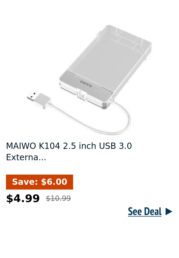 MAIWO K104 2.5 inch USB 3.0 Externa...