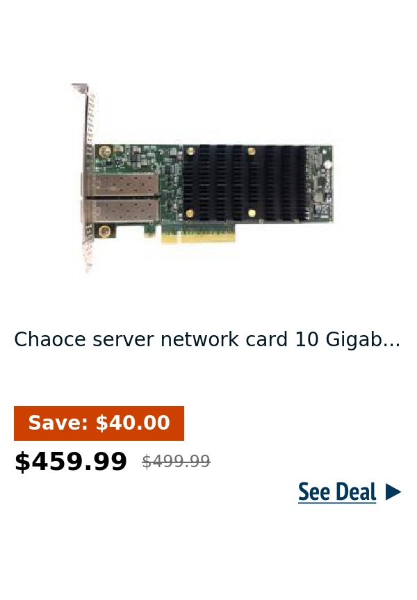 Chaoce server network card 10 Gigab...