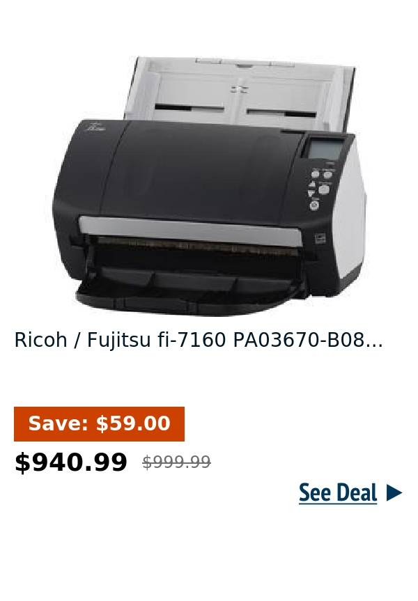 Ricoh / Fujitsu fi-7160 PA03670-B08...