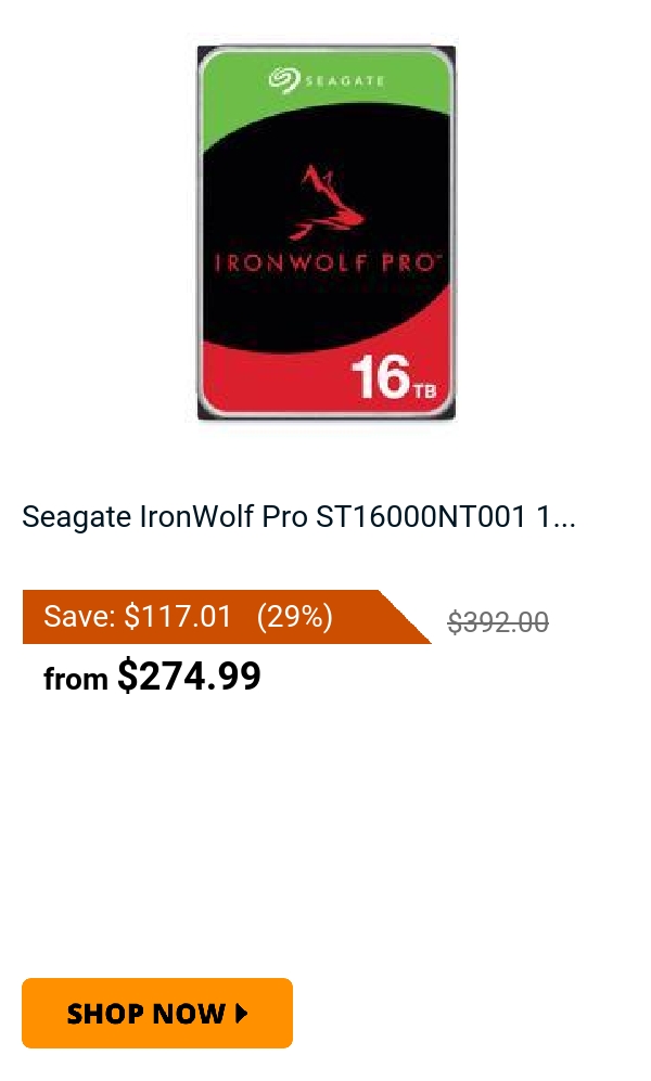 Seagate IronWolf Pro ST16000NT001 1...