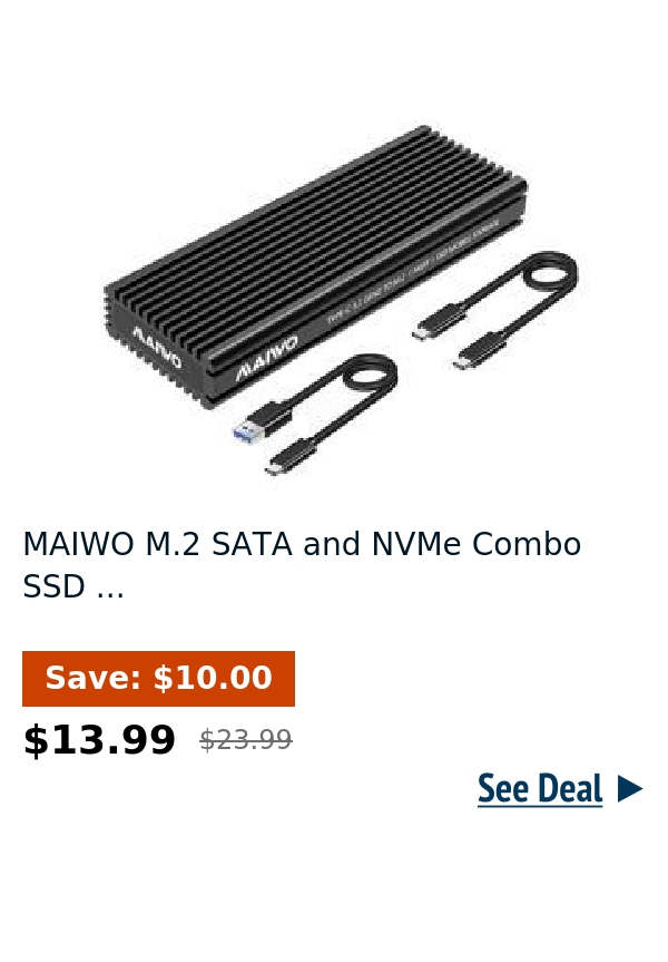 MAIWO M.2 SATA and NVMe Combo SSD ...