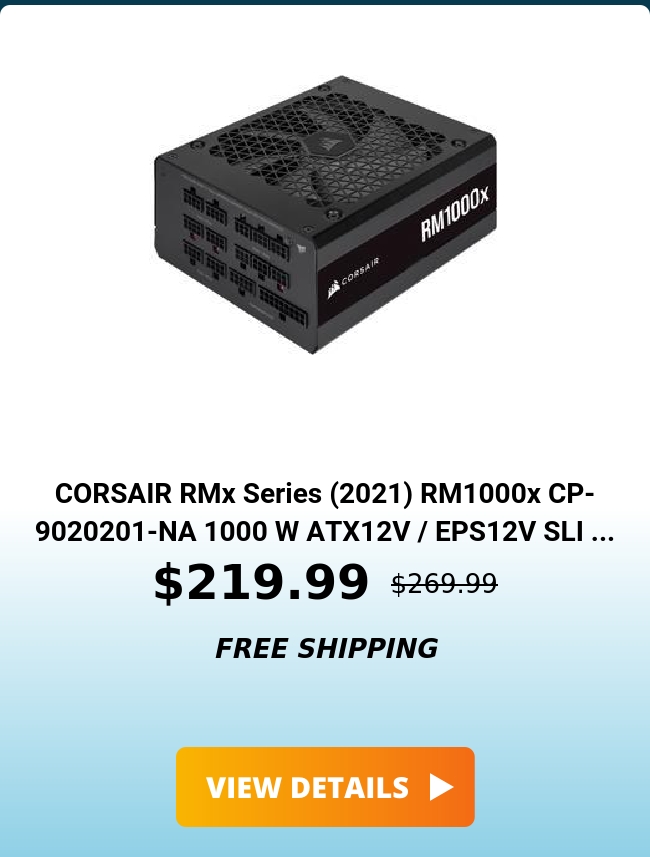 Corsair Rmx Series (2021) RM1000X 1000 W ATX12V / EPS12V Sli Ready