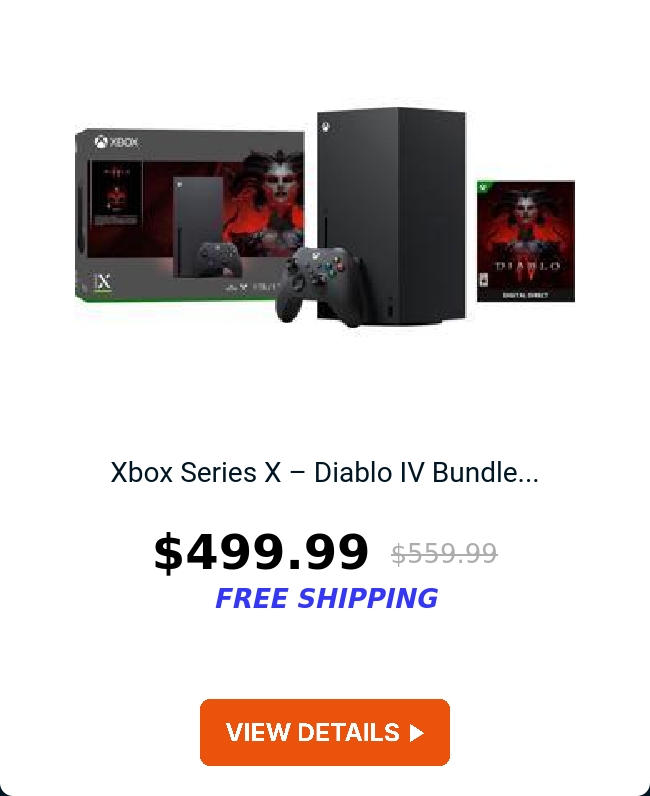 Xbox Series X  Diablo IV Bundle...