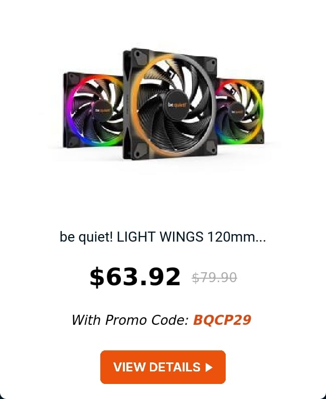 be quiet! LIGHT WINGS 120mm...