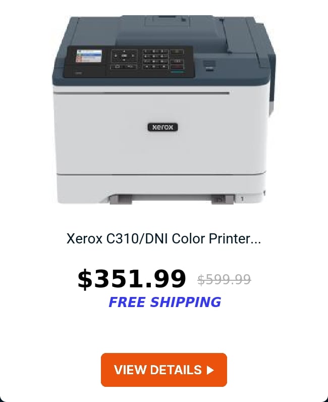 Xerox C310/DNI Color Printer...