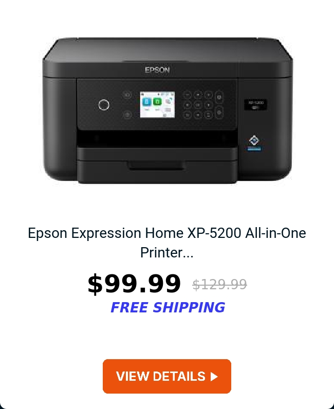 Epson Expression Home XP-5200 All-in-One Printer...