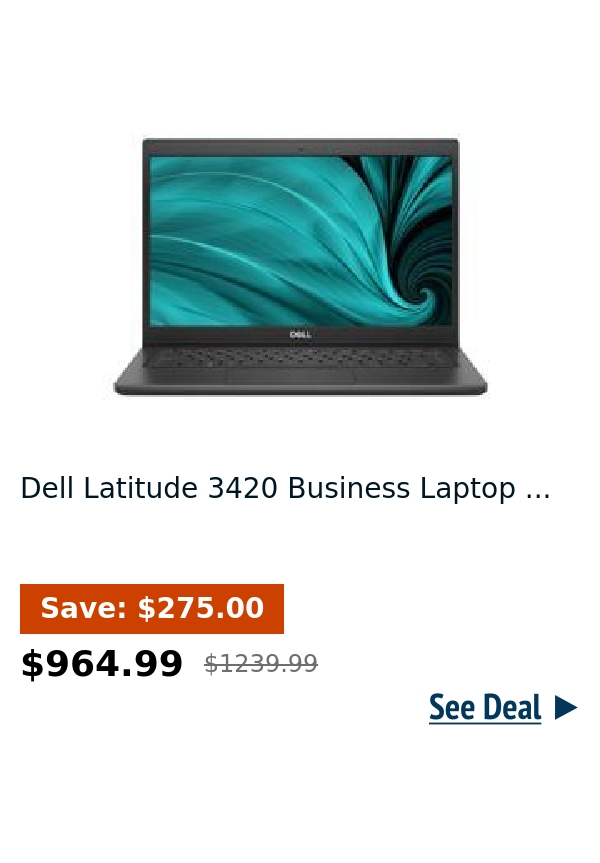 Dell Latitude 3420 Business Laptop ...