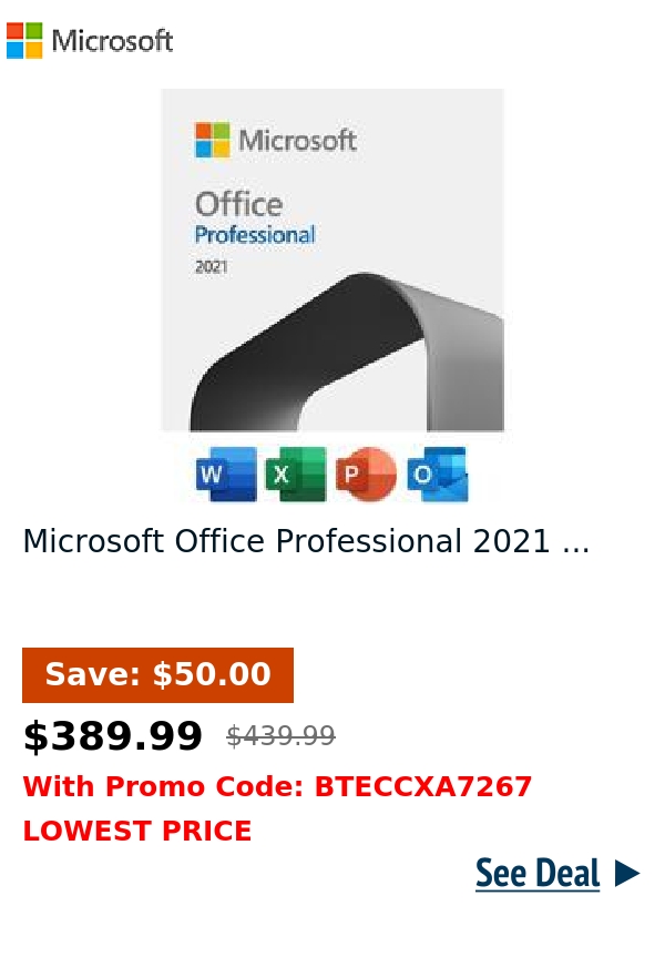 Microsoft Office Professional 2021 ...