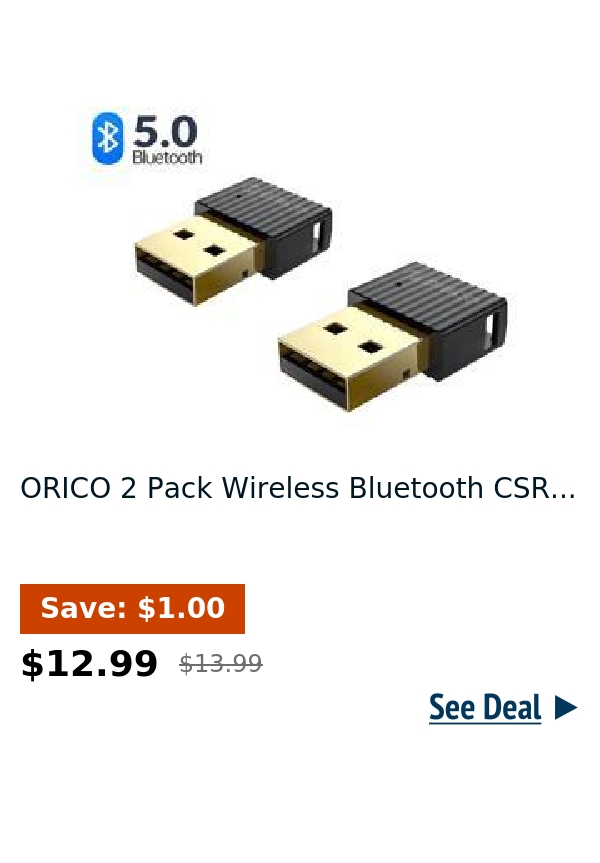 ORICO 2 Pack Wireless Bluetooth CSR...