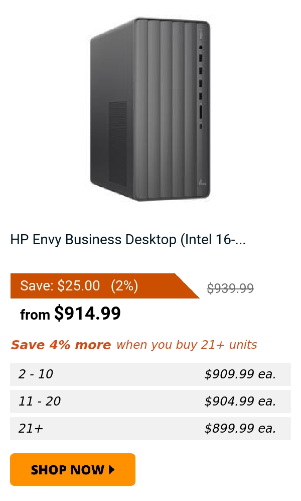 HP Envy Business Desktop (Intel 16-...