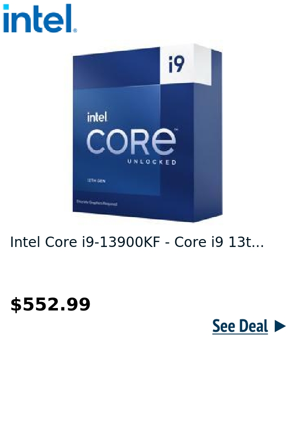 Intel Core i9-13900KF - Core i9 13t...