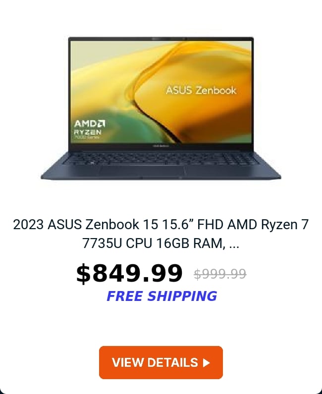 2023 ASUS Zenbook 15  15.6