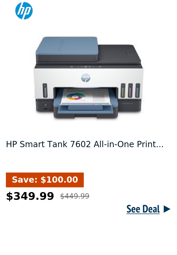 HP Smart Tank 7602 All-in-One Print...