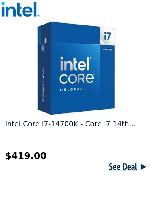 Intel Core i7-14700K - Core i7 14th...