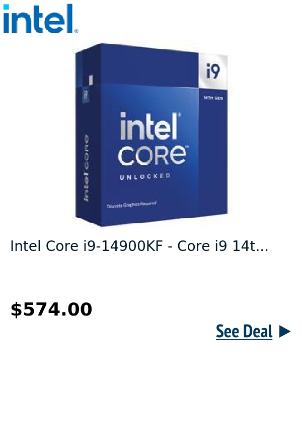 Intel Core i9-14900KF - Core i9 14t...