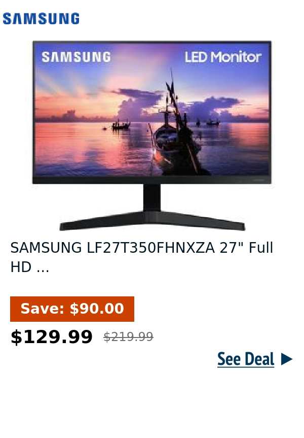 SAMSUNG LF27T350FHNXZA 27