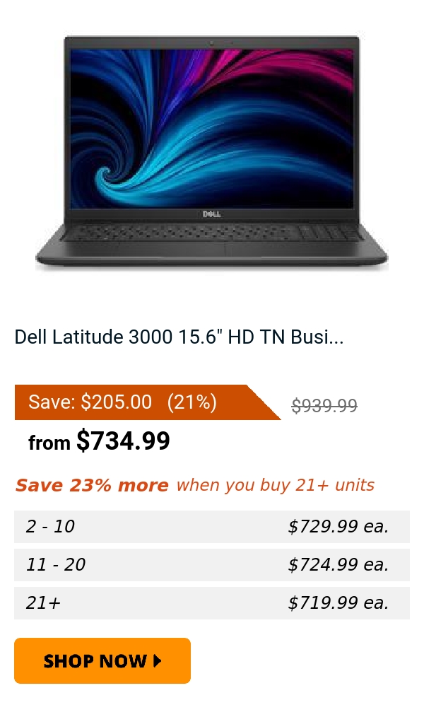 Dell Latitude 3000 15.6