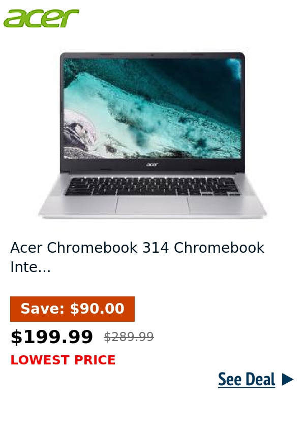 Acer Chromebook 314 Chromebook Inte...