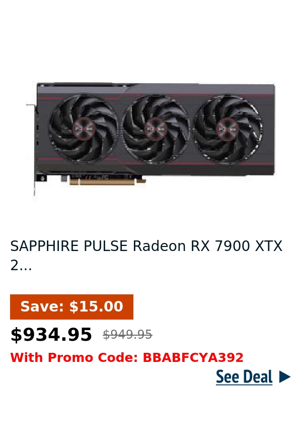 SAPPHIRE PULSE Radeon RX 7900 XTX 2...