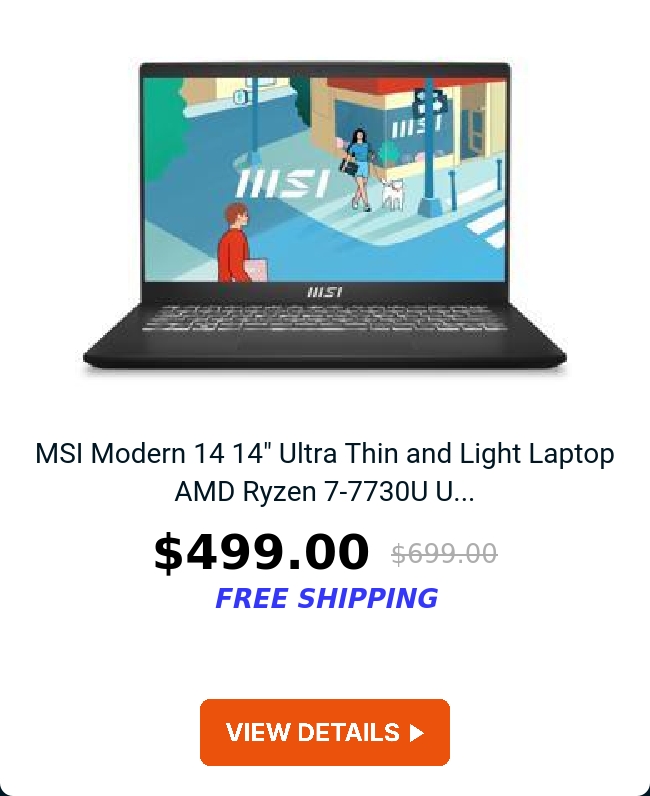 MSI Modern 14 14