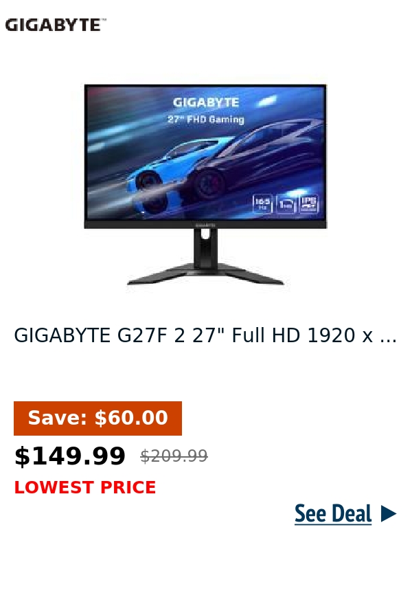 GIGABYTE G27F 2 27