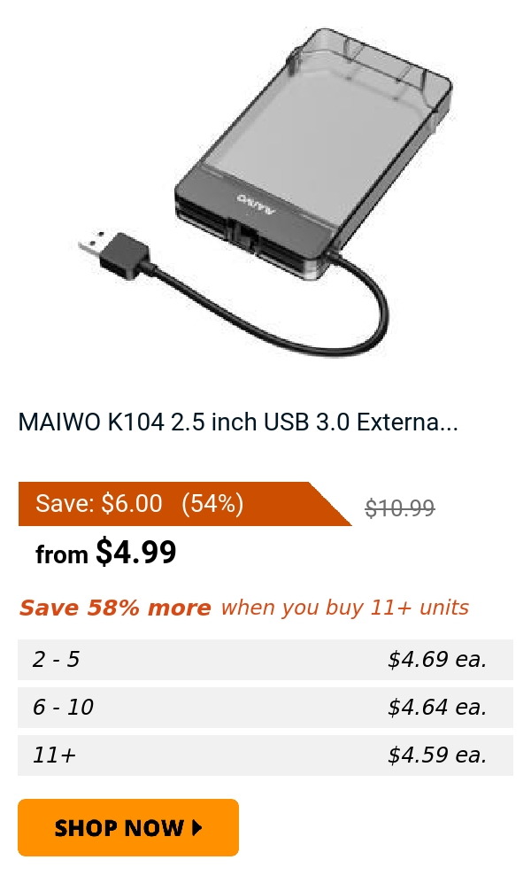 MAIWO K104 2.5 inch USB 3.0 Externa...