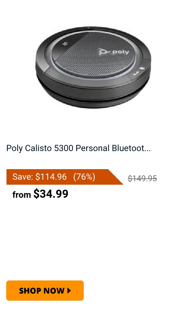 Poly Calisto 5300 Personal Bluetoot...