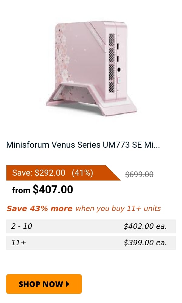 Minisforum Venus Series UM773 SE Mi...