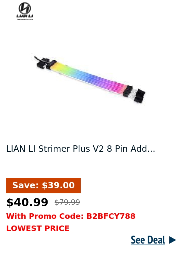 LIAN LI Strimer Plus V2 8 Pin Add...