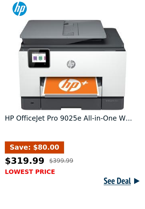 HP OfficeJet Pro 9025e All-in-One W...