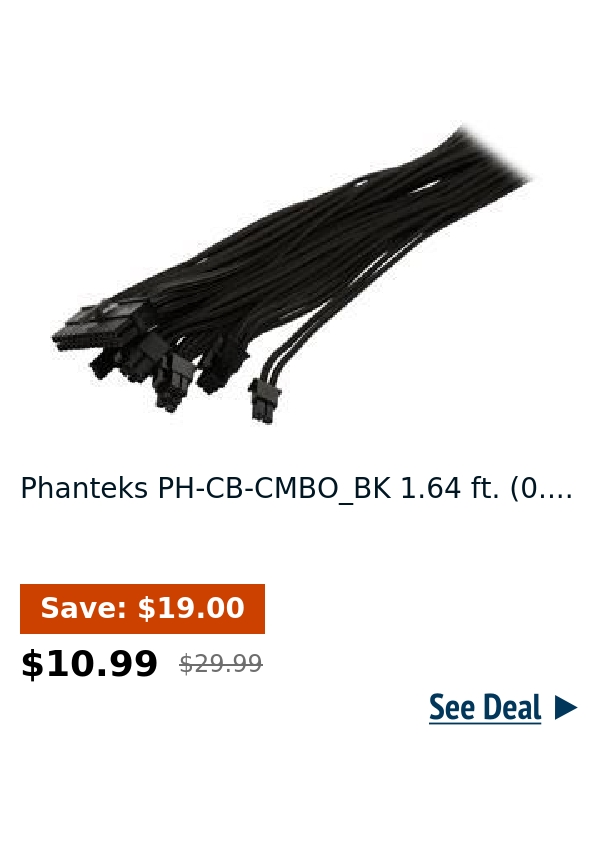 Phanteks PH-CB-CMBO_BK 1.64 ft. (0....