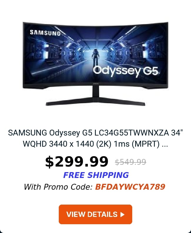 SAMSUNG Odyssey G5 LC34G55TWWNXZA 34