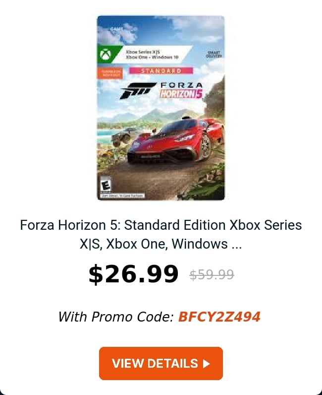 Forza Horizon 5: Standard Edition Xbox Series X|S, Xbox One, Windows ...