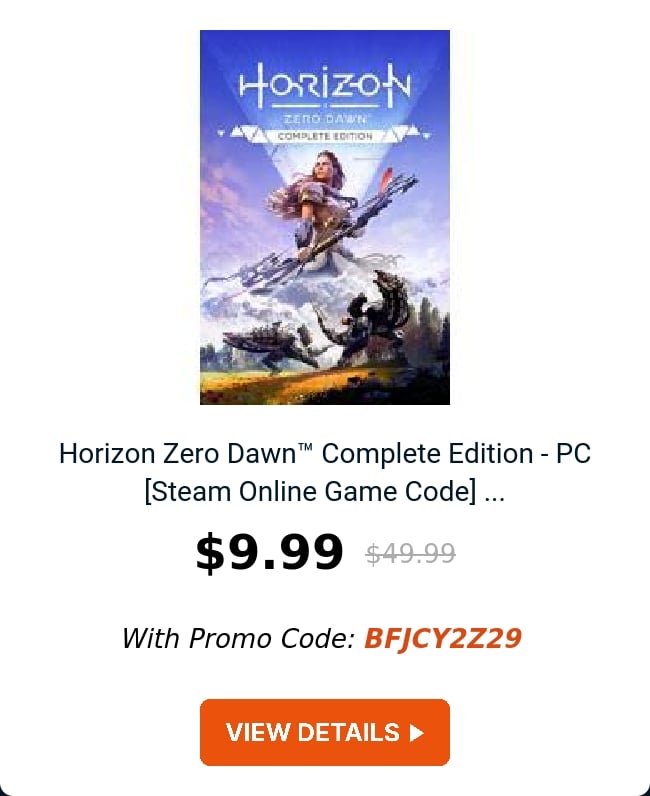 Horizon Zero Dawn™ Complete Edition - PC [Steam Online Game Code] 